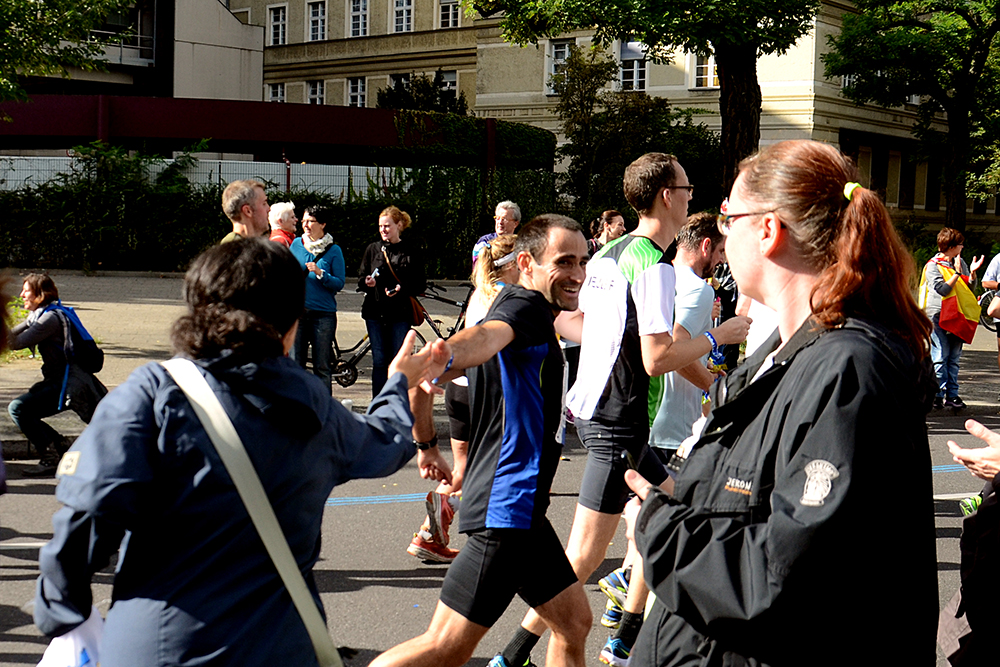paulo running the berlin marathon!