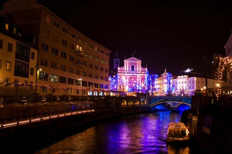 christmas market in ljubljana